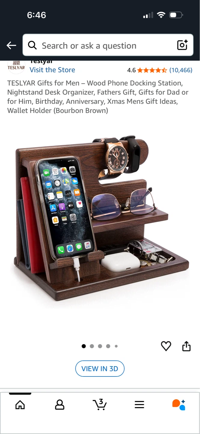desk/bedside organizer