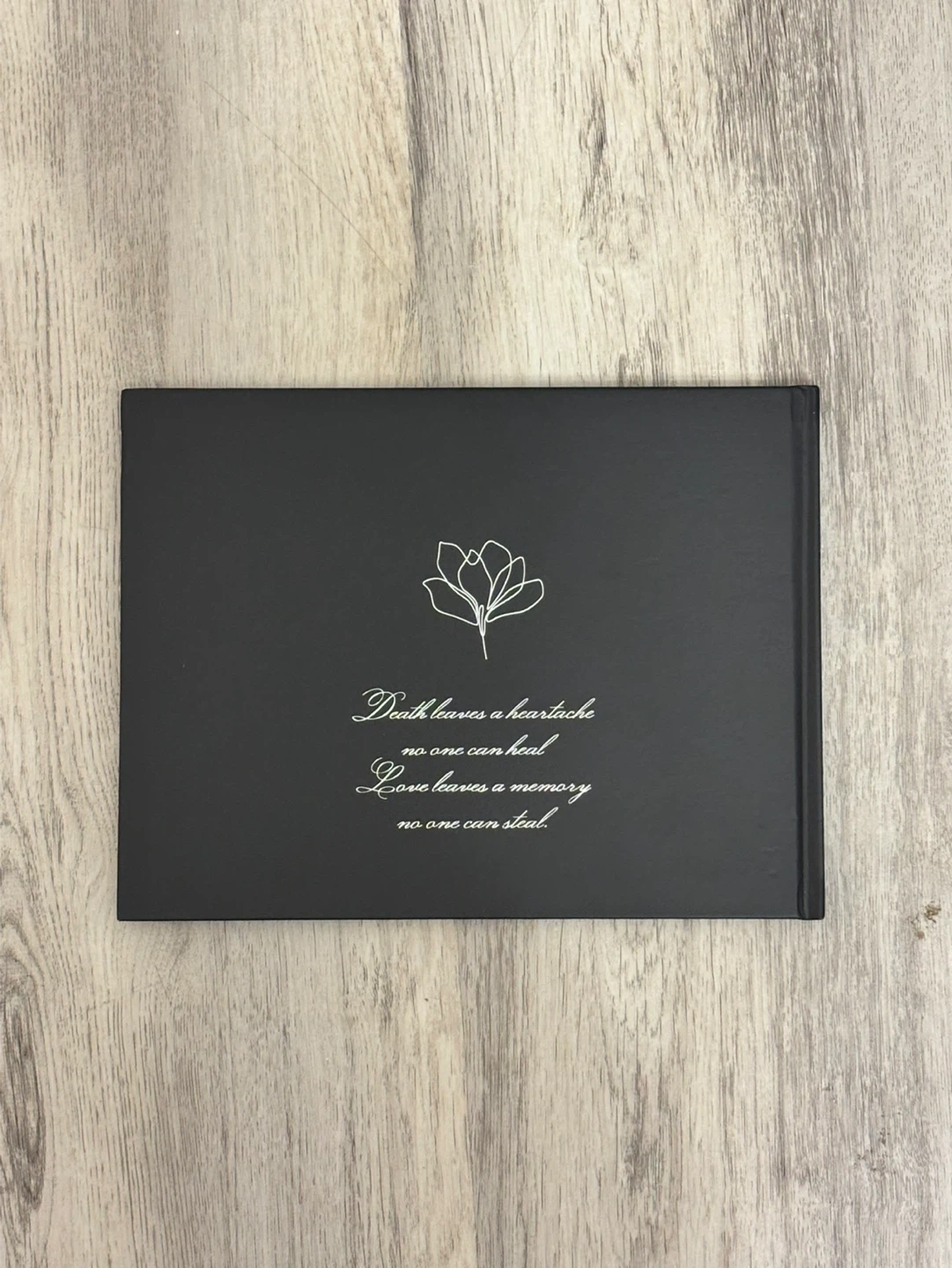 🌱 In Loving Memory Guest Book Funeral Sign In - photo 2
