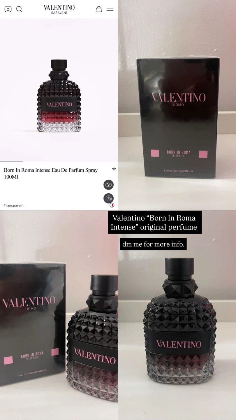 Cologne Valentino Born In Roma Intense