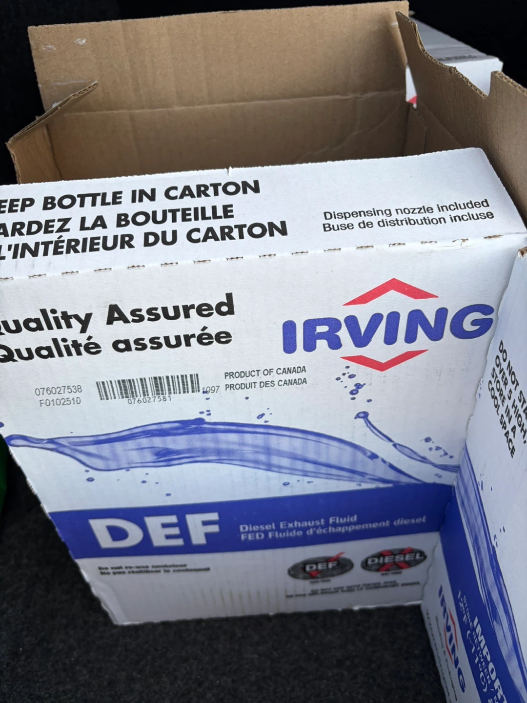 Diesel Exhaust Fluid