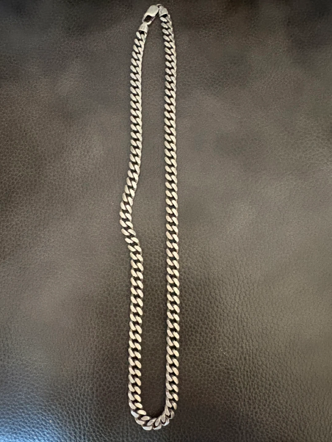 Authentic 925 Italian Sterling Silver Cuban Link Chain – 53g - photo 2