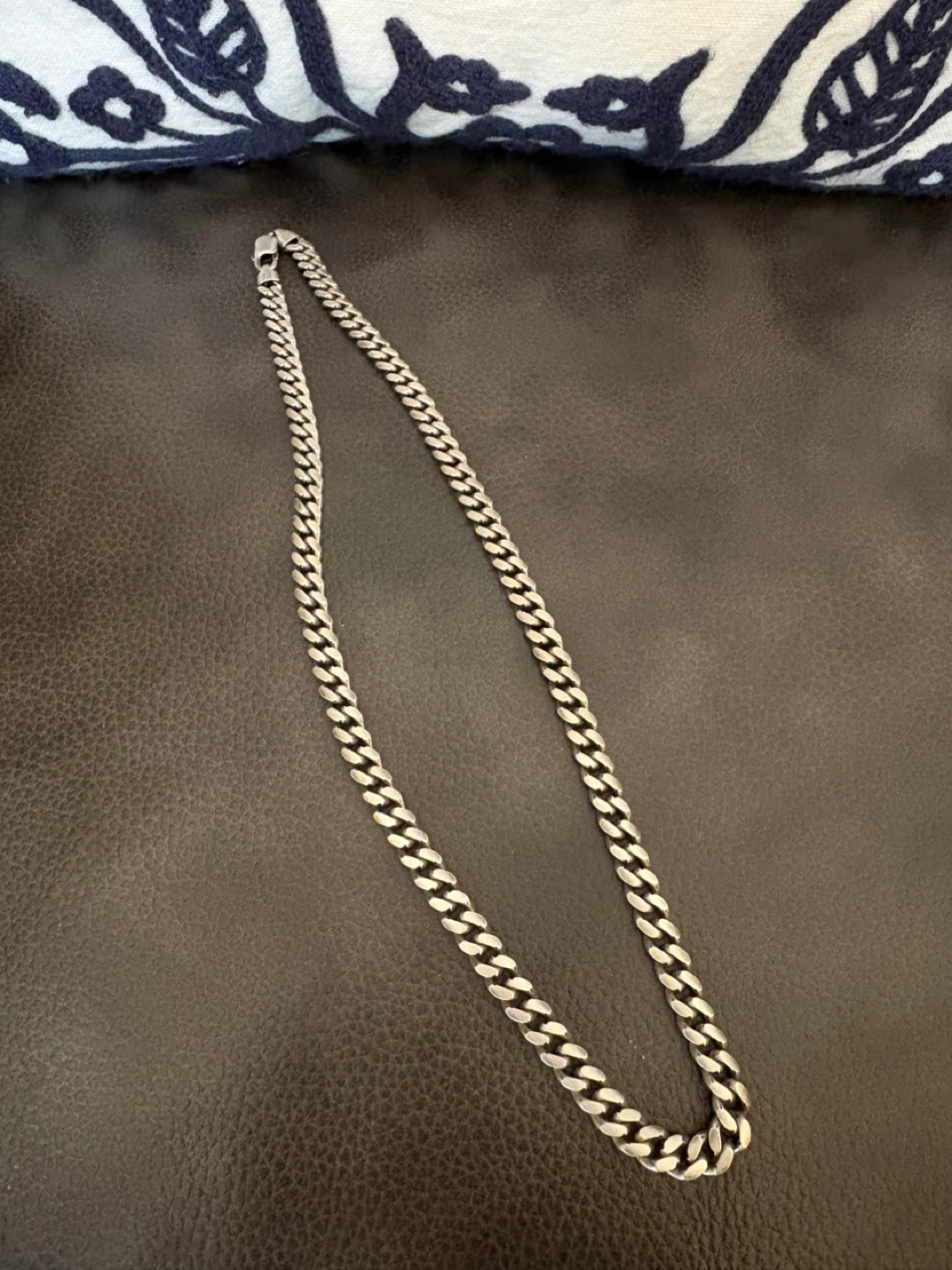 Authentic 925 Italian Sterling Silver Cuban Link Chain – 53g - photo 3