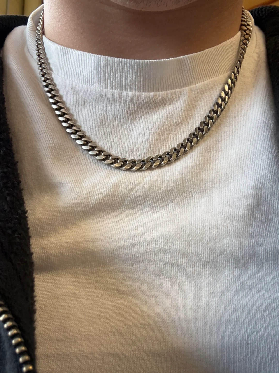 Authentic 925 Italian Sterling Silver Cuban Link Chain – 53g - photo 4