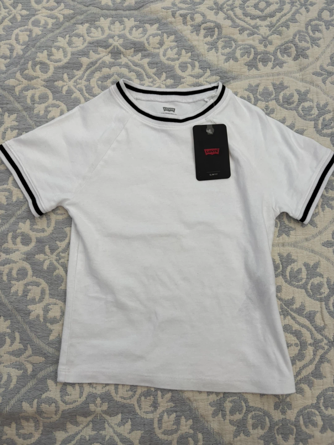 Levi's White Slim Fit T-Shirt Size XS