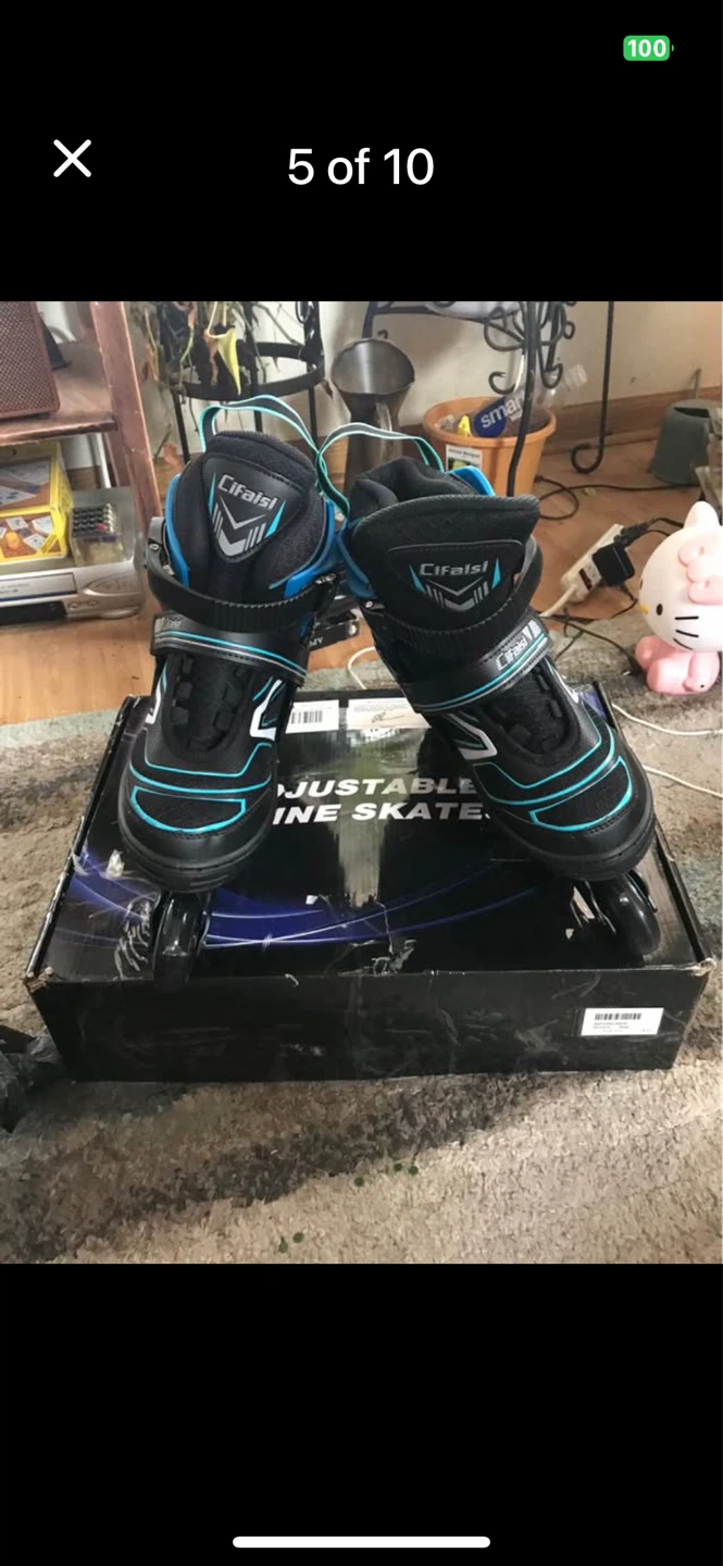 Boys inline adjustable skates - photo 4