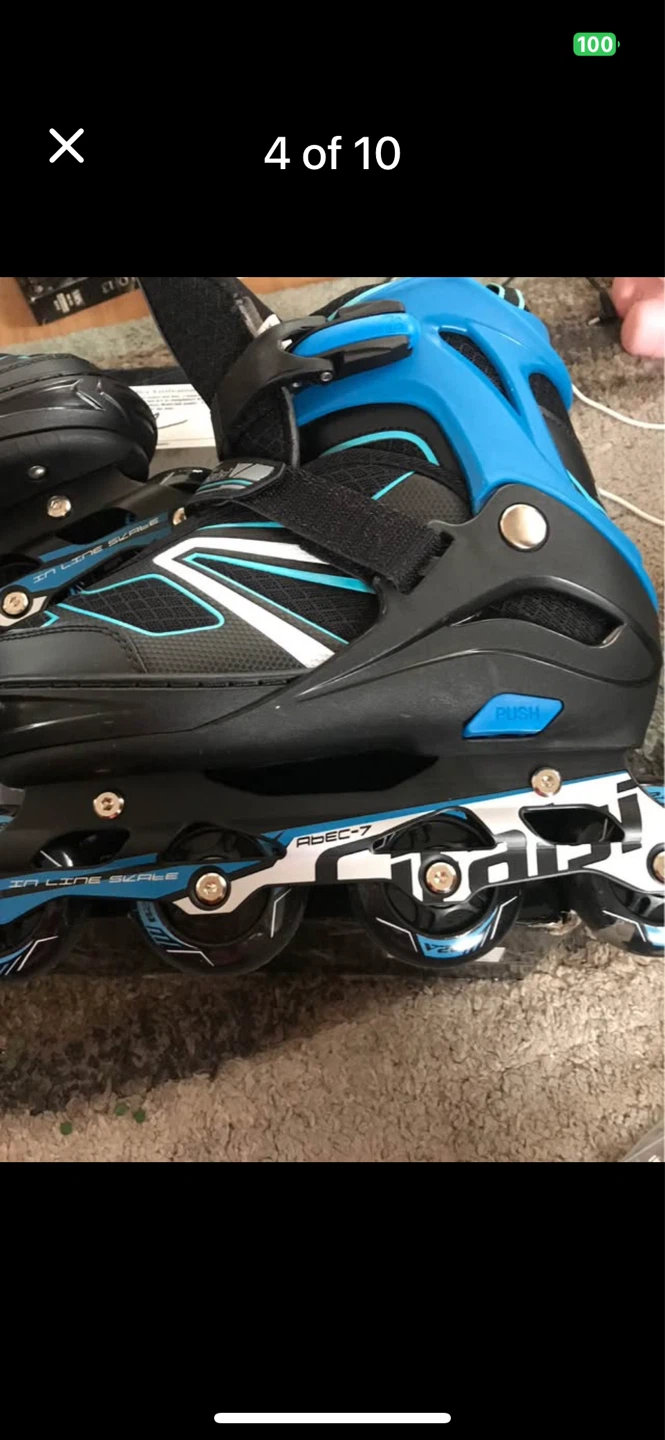 Boys inline adjustable skates - photo 3