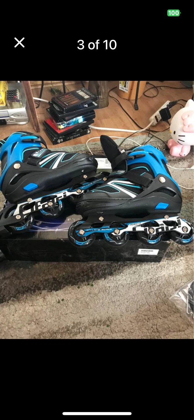 Boys inline adjustable skates - photo 2