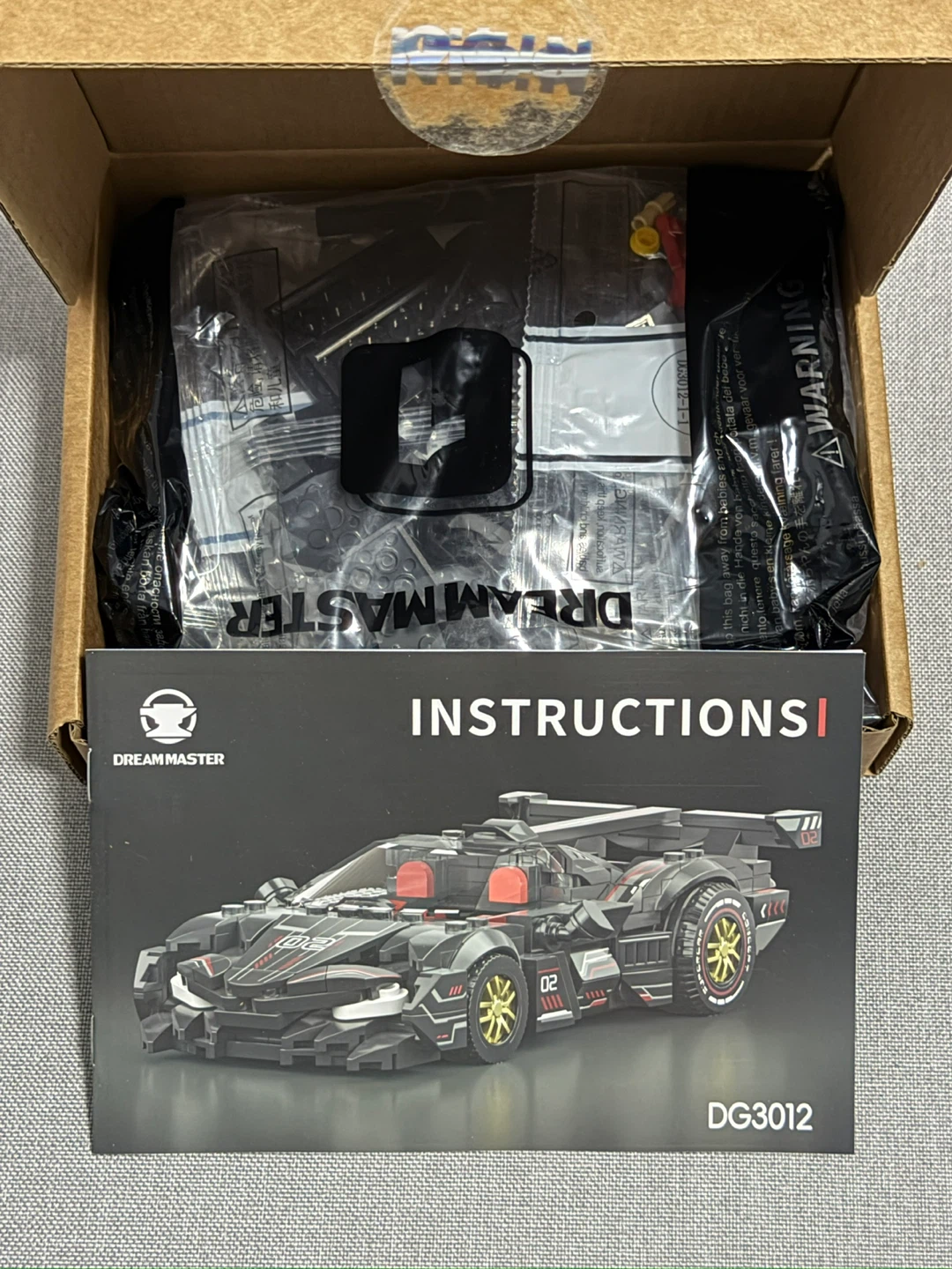 Sealed DreamMaster Concept Car Building Blocks