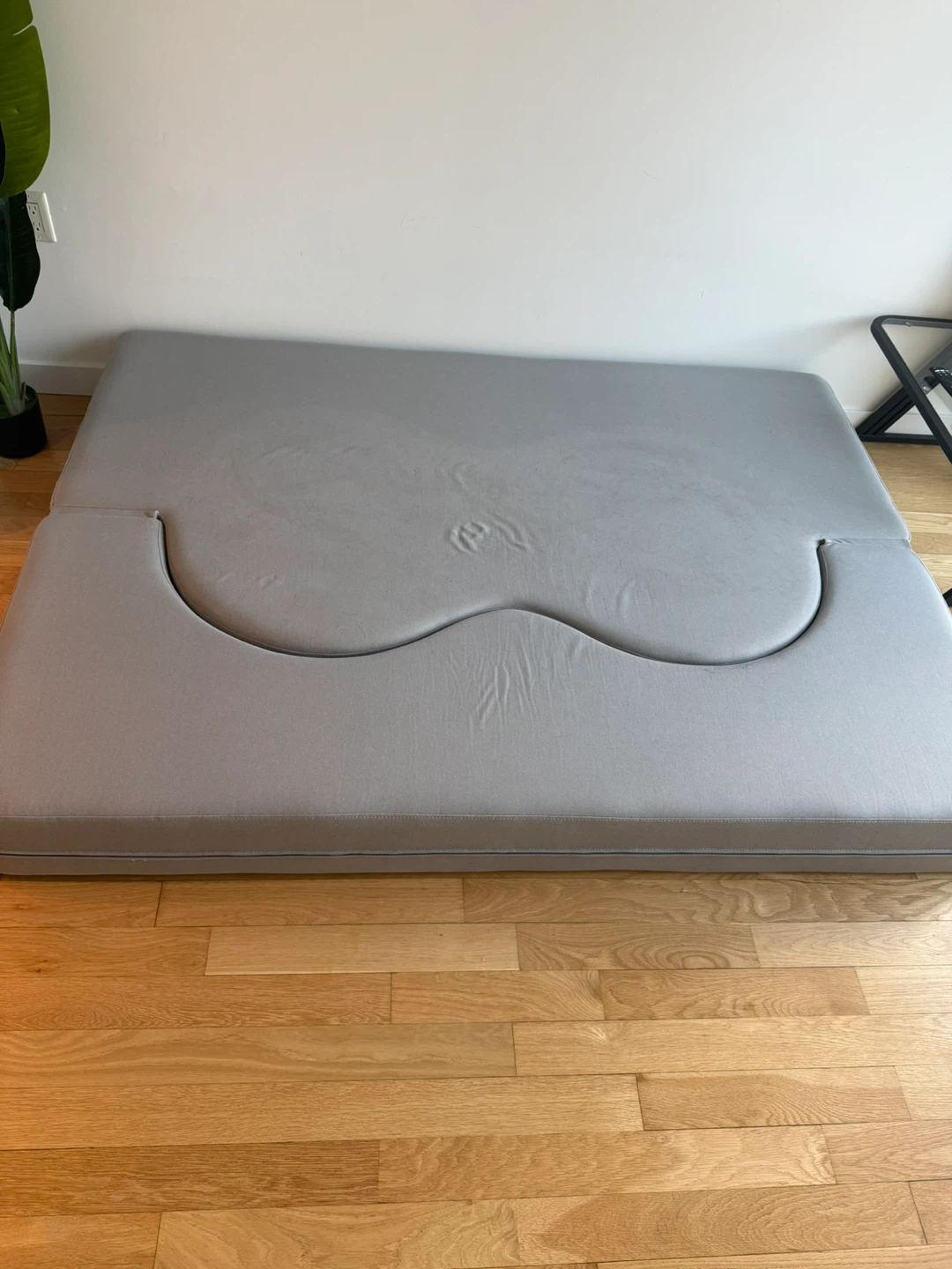 Grey Upholstered Sectional Sofa - photo 2