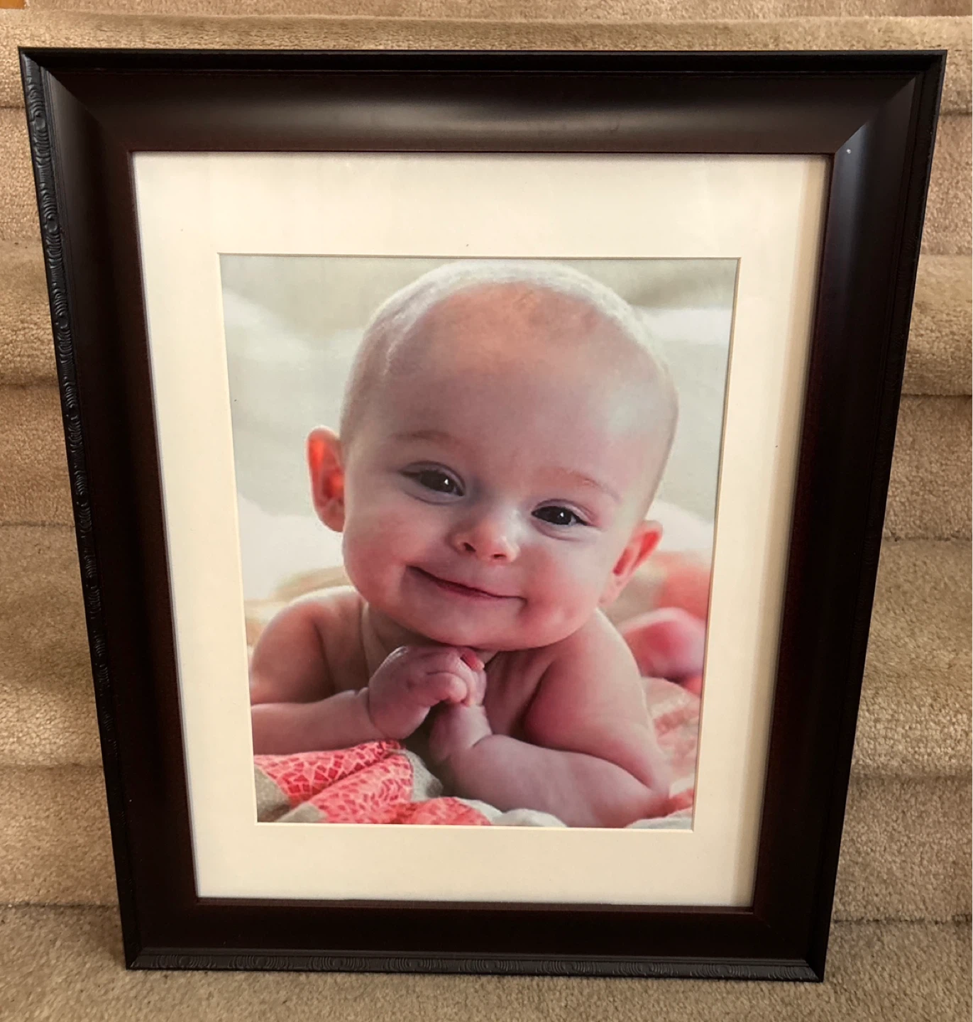 Dark Brown Picture Frame with glass cover (44 x 54 cms)