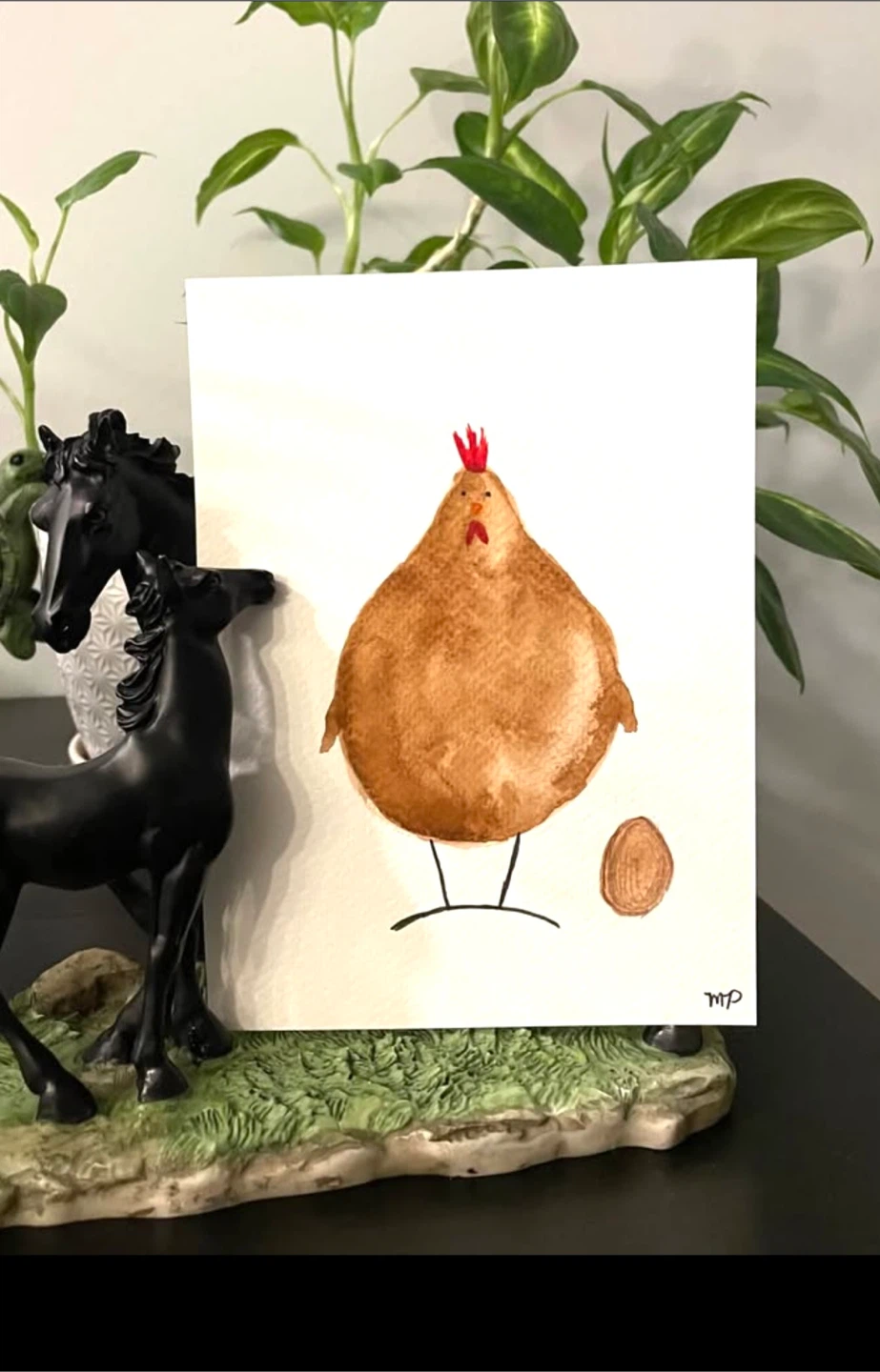 Watercolour Animal Paintings 5x7 - photo 5