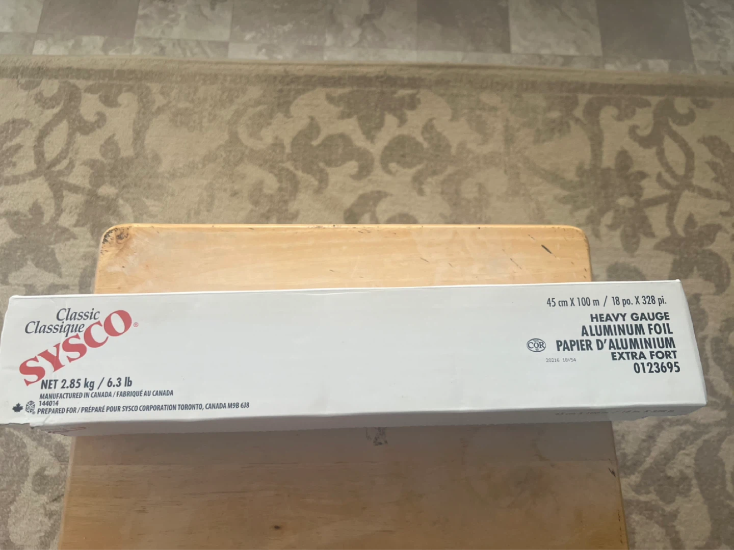 Sysco Classic Heavy Gauge Aluminum Foil 100m - photo 3