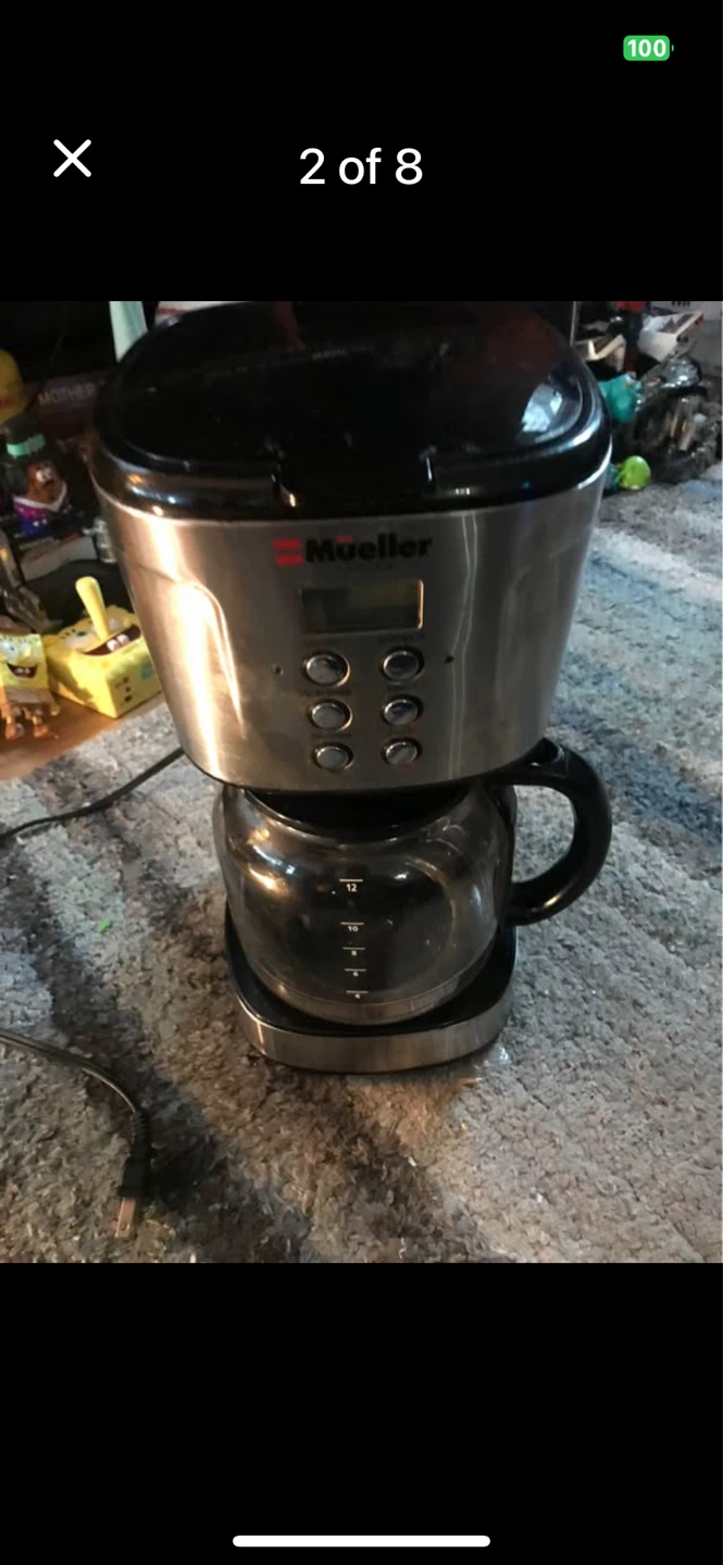 12-cup coffee maker