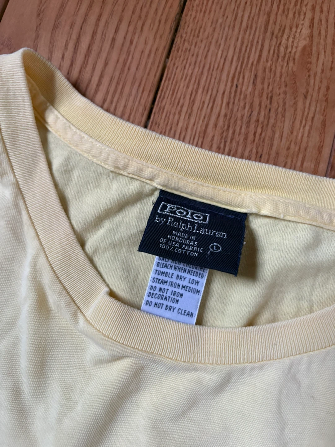 Vintage Polo by Ralph Lauren tee L 90s single stitch - photo 3