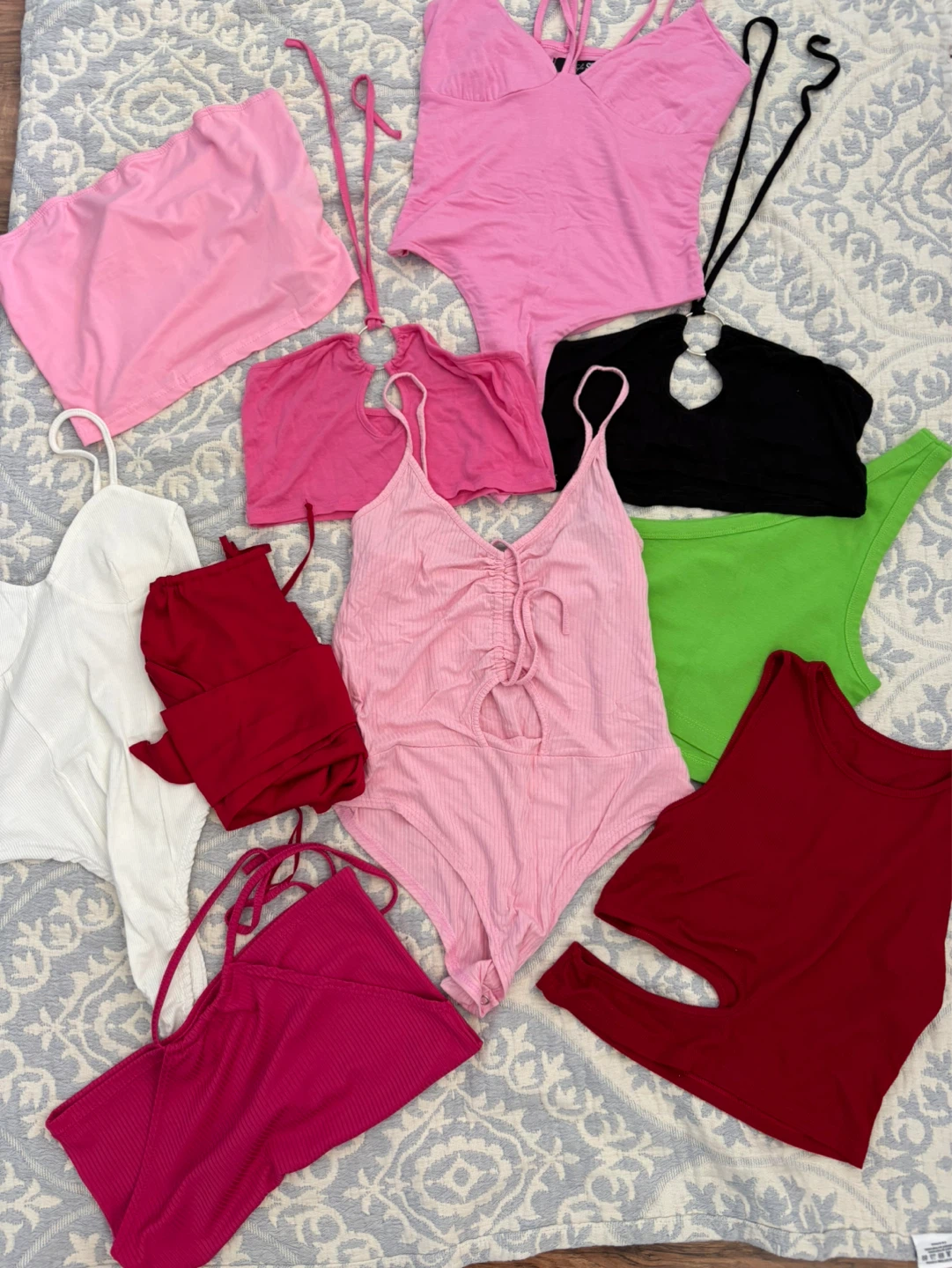 Assorted Women's Bodysuits and Tops
