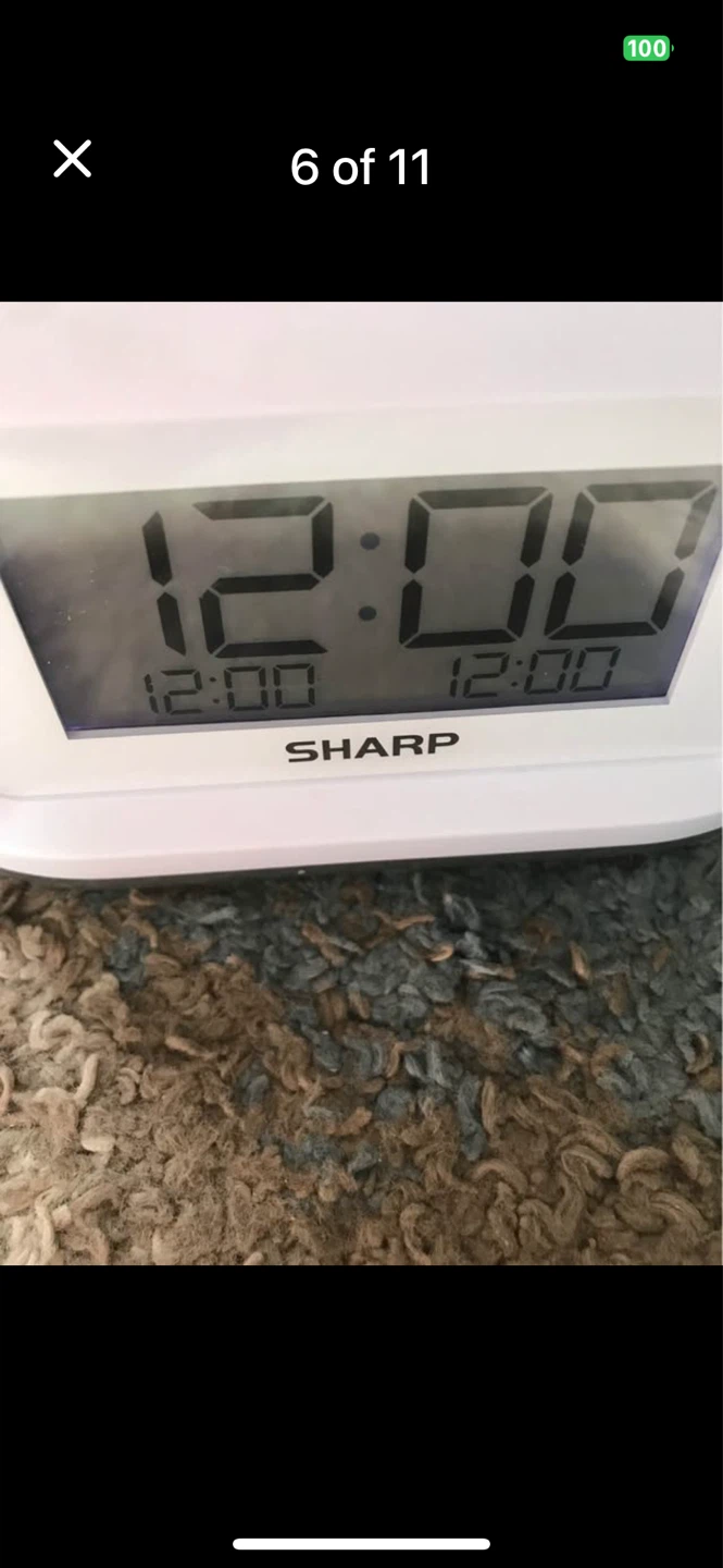 Sharp projection alarm clock - photo 5