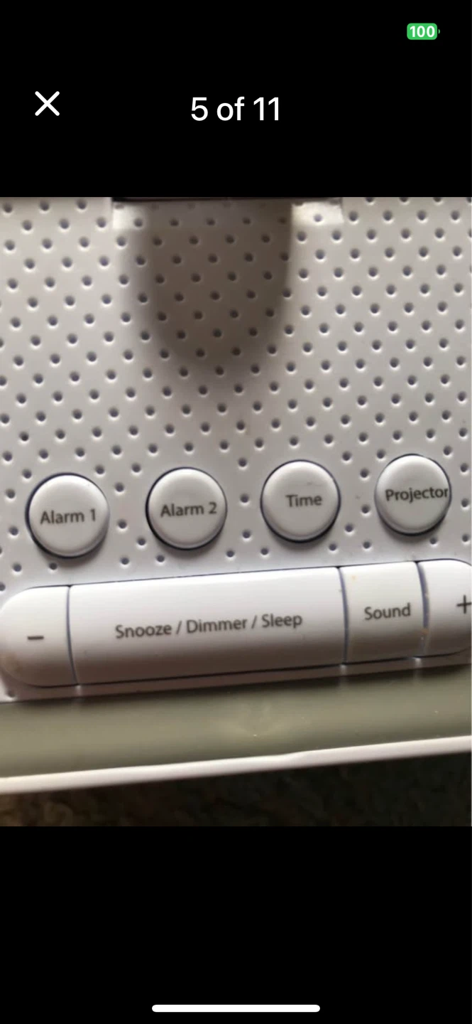 Sharp projection alarm clock - photo 4