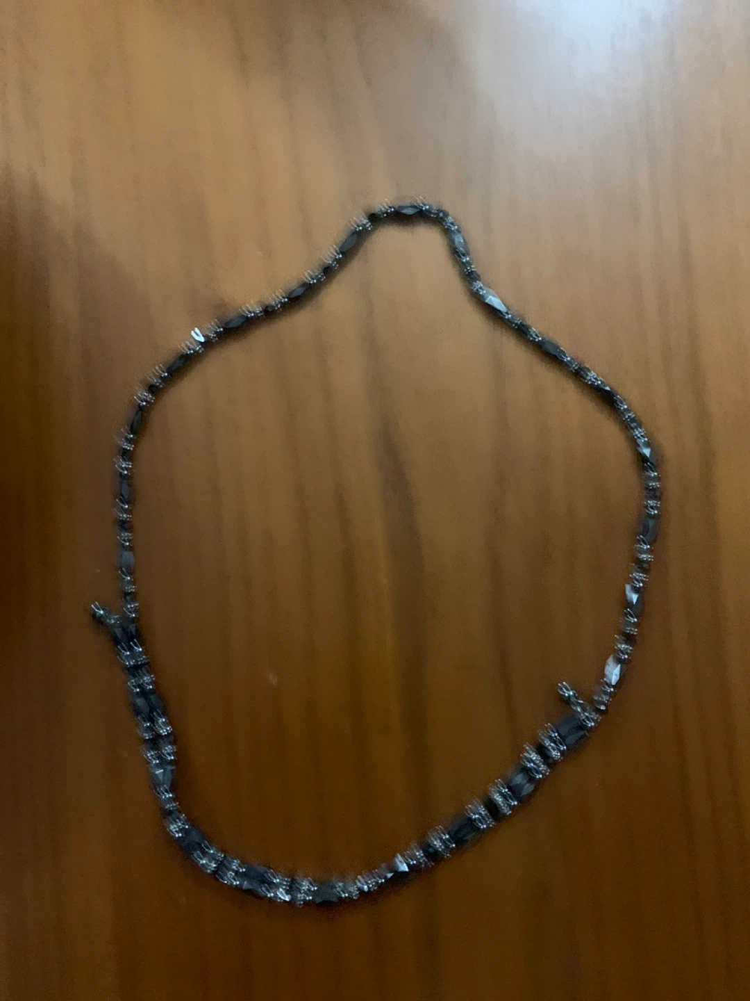 Hematite Magnetic Beaded Necklace - photo 2