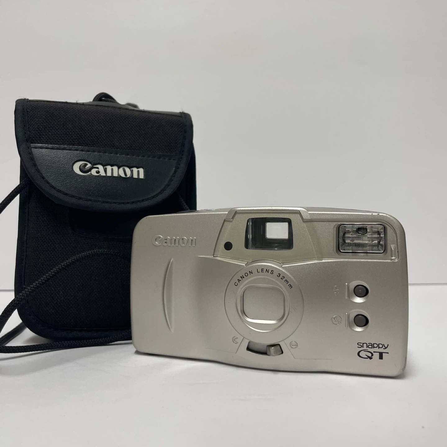 Canon Snappy QT 35mm Film Camera with Case - photo 2