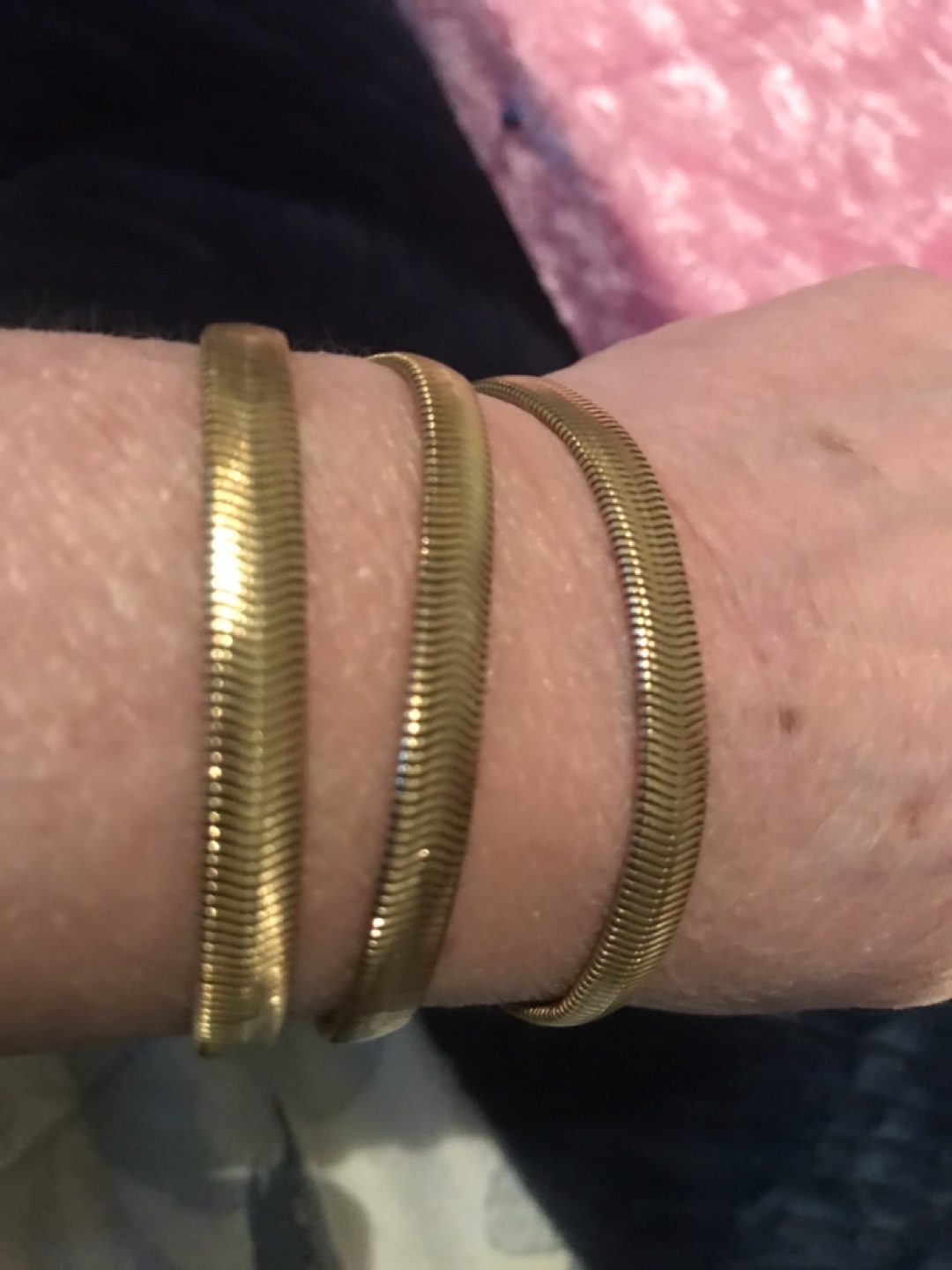 Gold Toned Multi-Strand Bracelet - photo 2