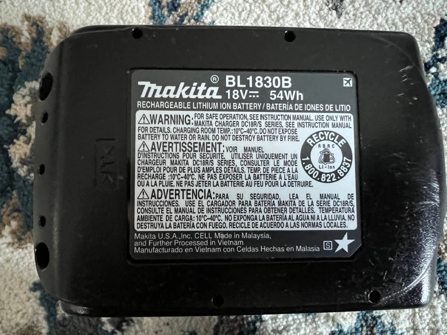 Makita Cordless Drill/Impact Driver Combo Kit - photo 4