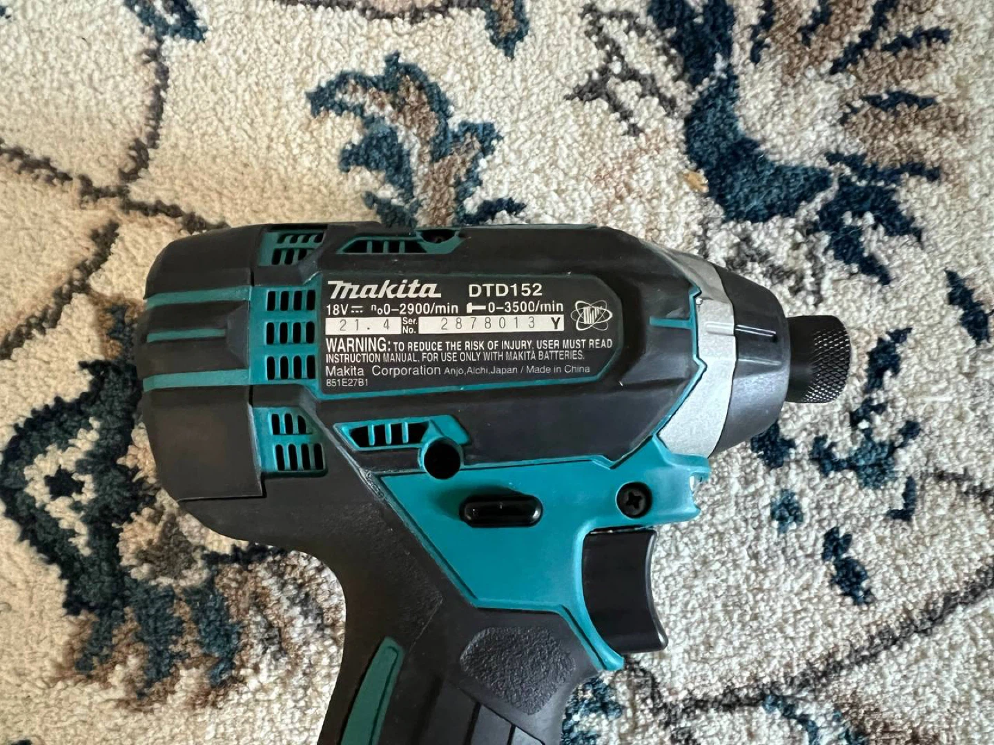 Makita Cordless Drill/Impact Driver Combo Kit - photo 2