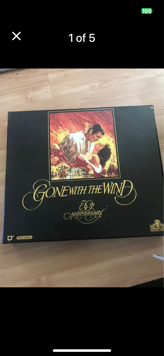 Gone with the wind 50th anniversary vhs edition