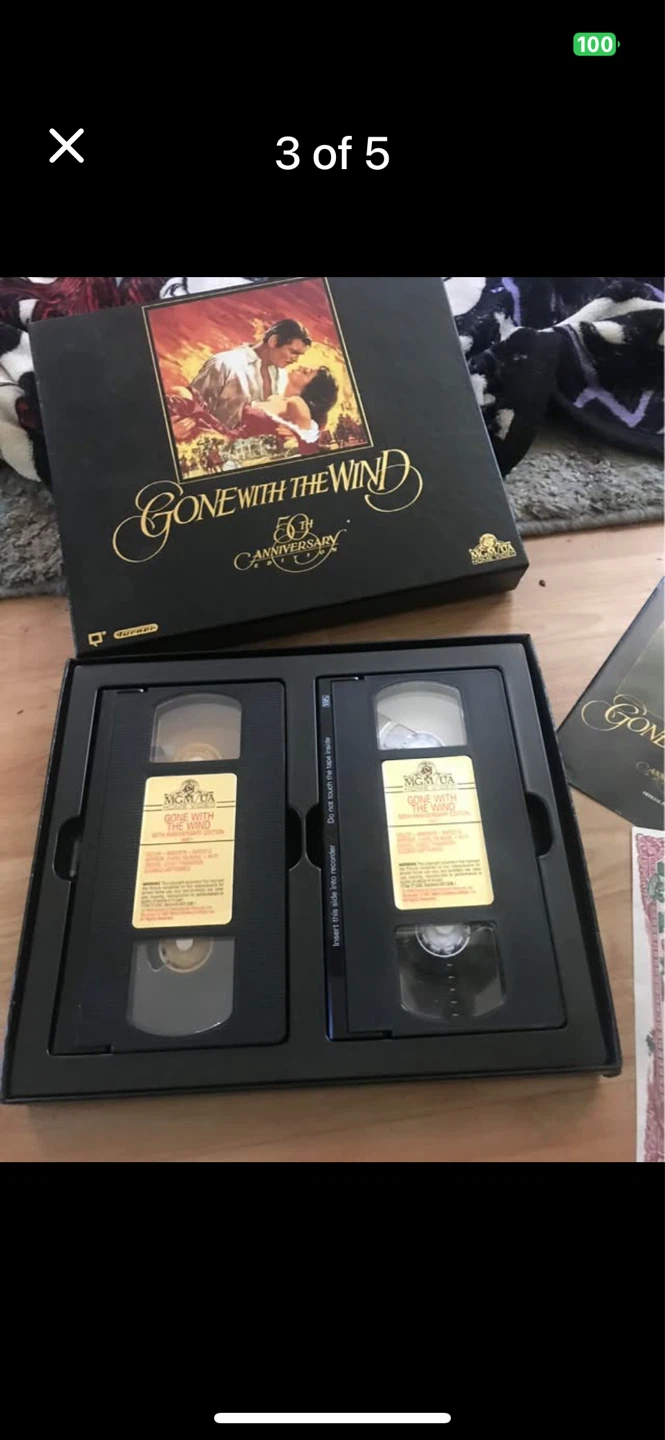 Gone with the wind 50th anniversary vhs edition - photo 3