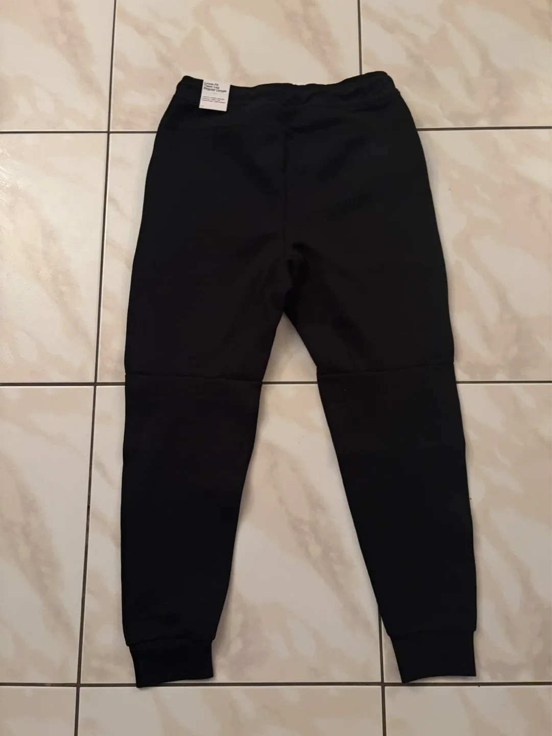 Pantalon Nike Tech Fleece Noir - Grandeur M - photo 2