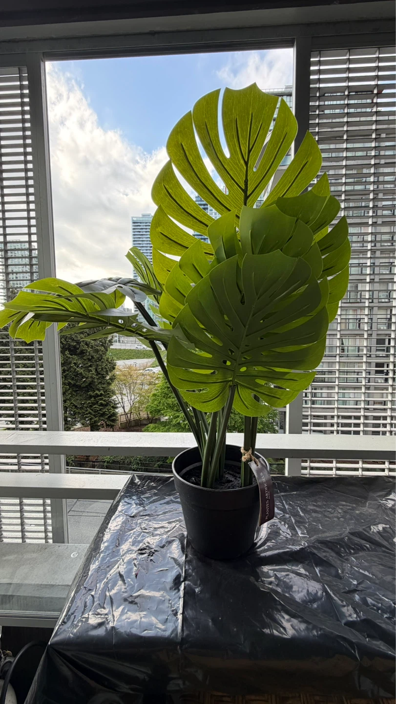 Artificial Monstera Plant