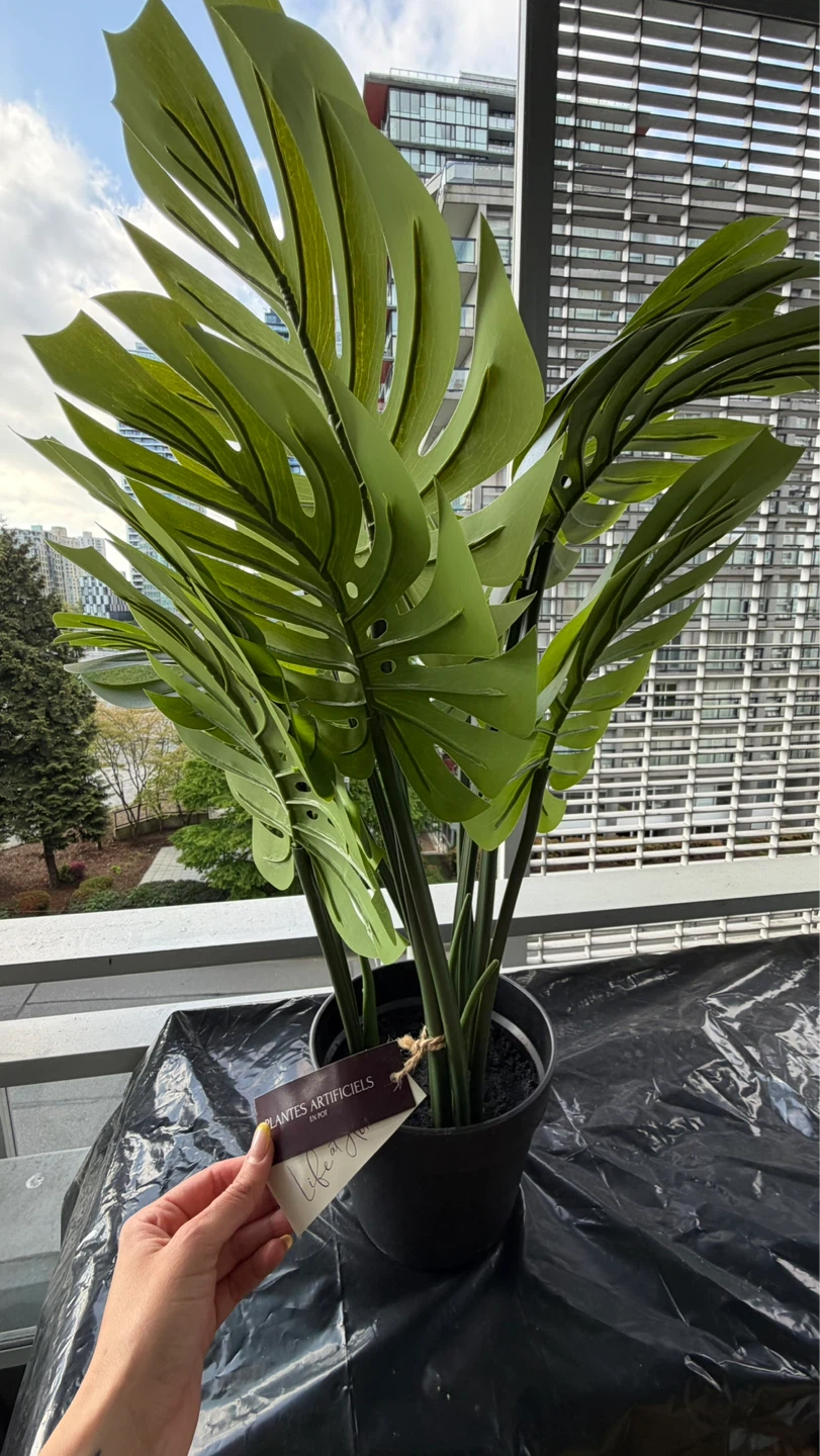 Artificial Monstera Plant - photo 3