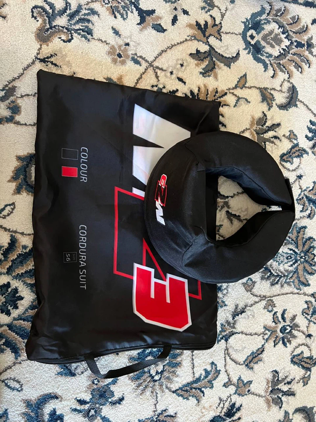 Racing Suit (Size 56) w/ Racing Gloves (Size L) & Neck Brace - photo 5
