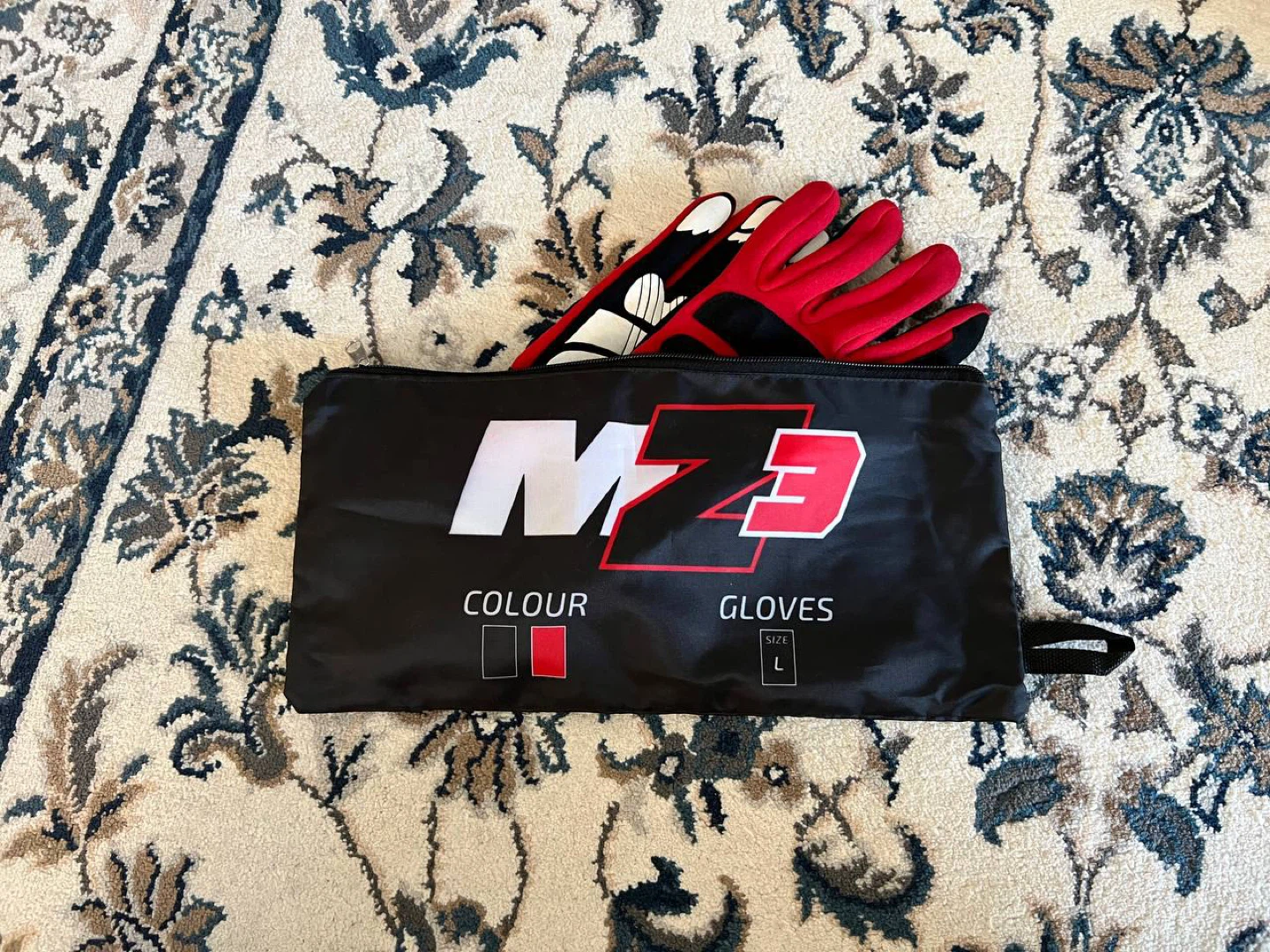 Racing Suit (Size 56) w/ Racing Gloves (Size L) & Neck Brace - photo 4