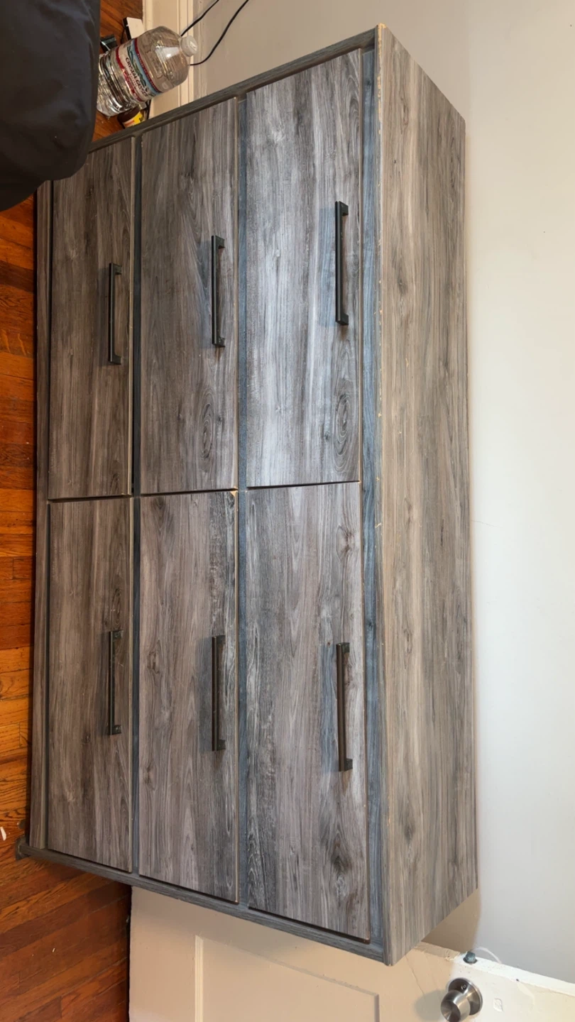 Bed and dresser