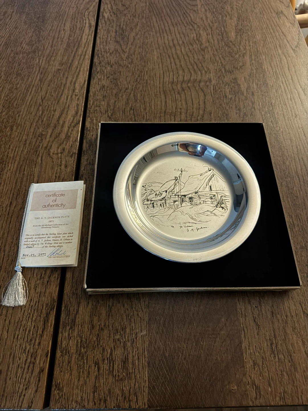 Welling Mint Sterling Silver 1971 SOLID 925 PLATE - photo 4
