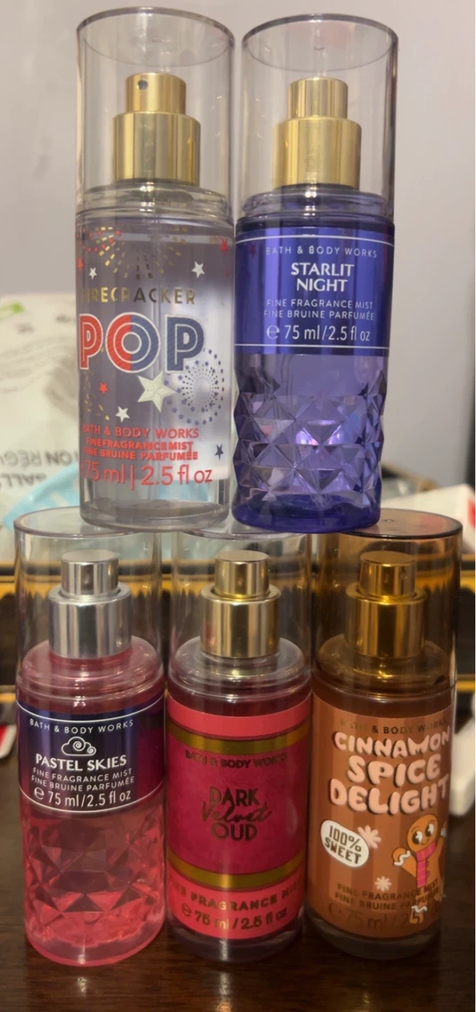 Bath & Body Works Fine Fragrance Mist Lot - 75ml/2.5 fl oz