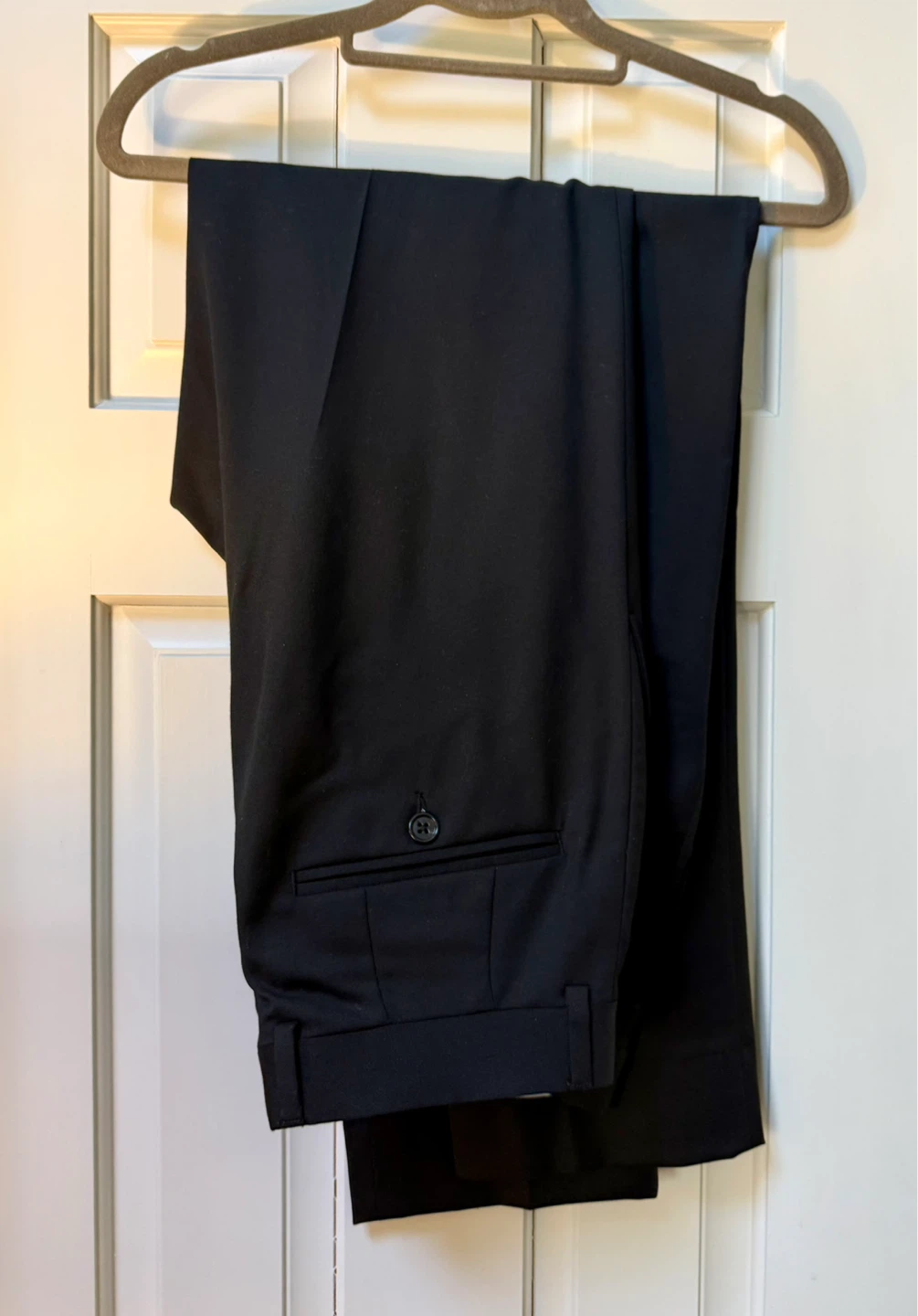 Boys Black Suit Jacket and Pants - photo 2
