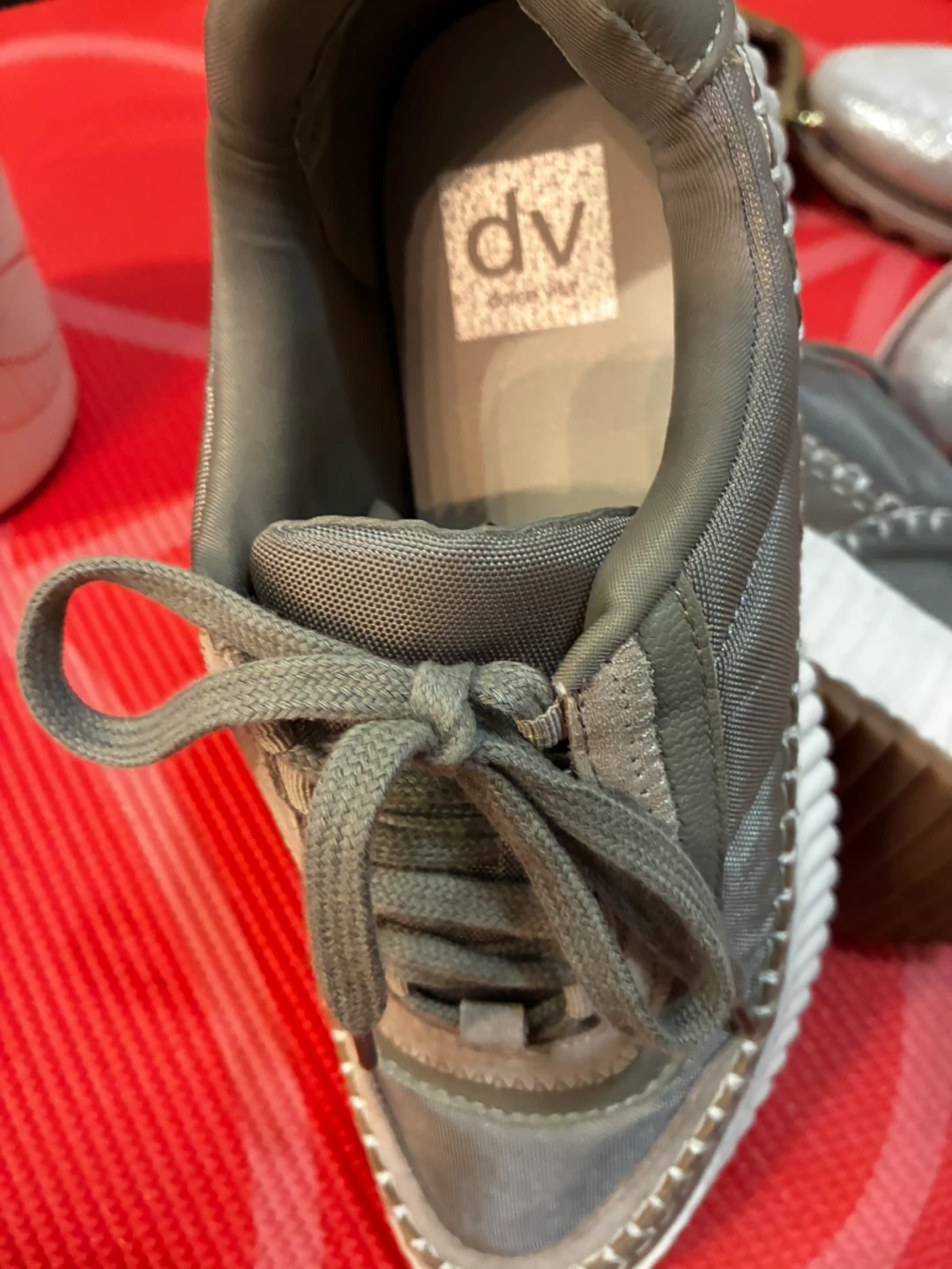 DV Dolce Vita Grey Quilted Sneakers - photo 3