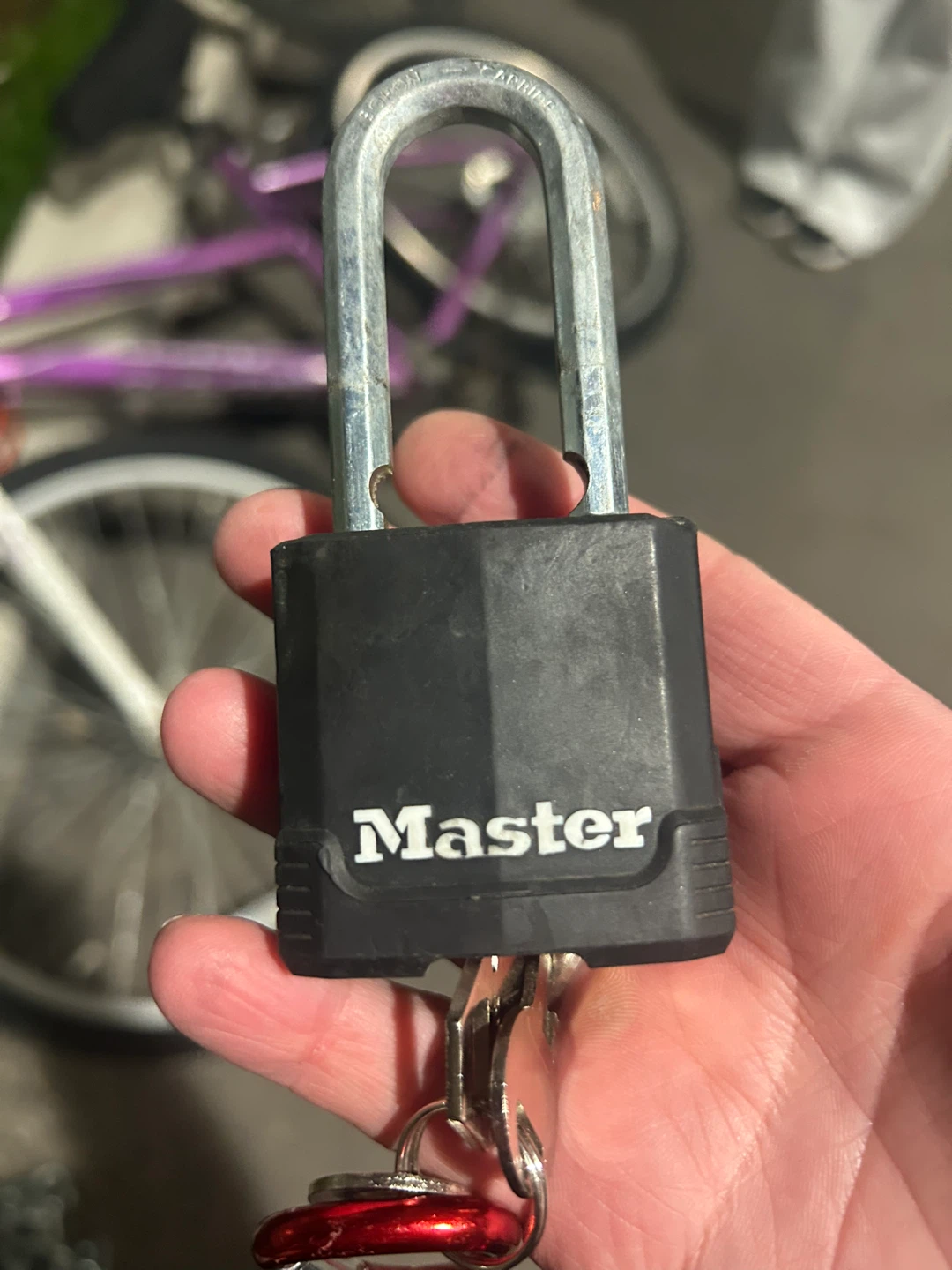 Master Lock Padlock with Keys