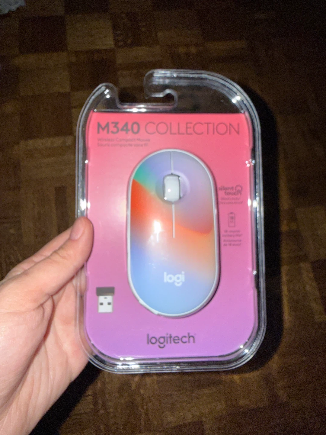 Logitech M340 Collection Wireless Compact Mouse