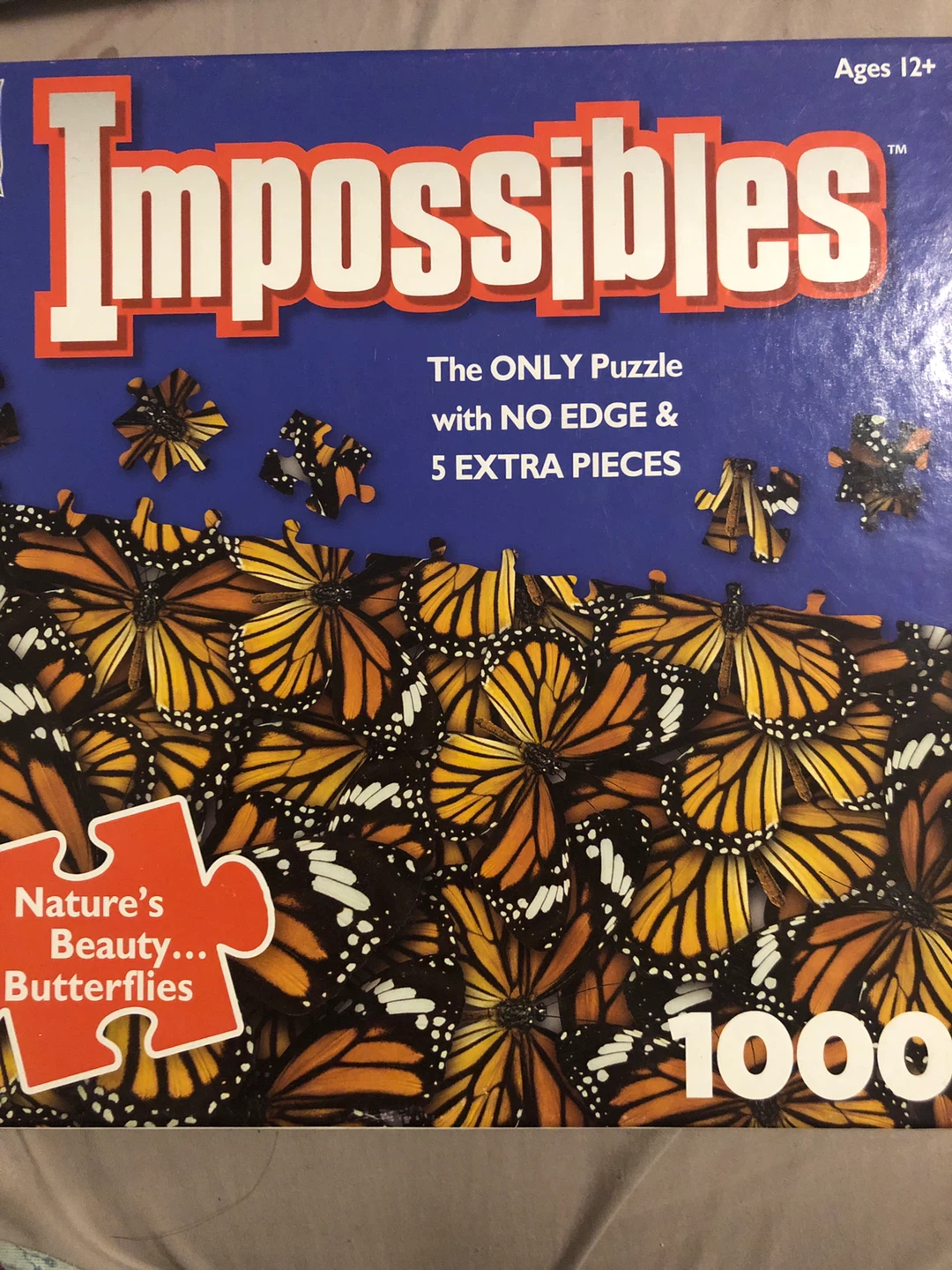 Impossibles Nature's Beauty Butterflies 1000 Piece Puzzle