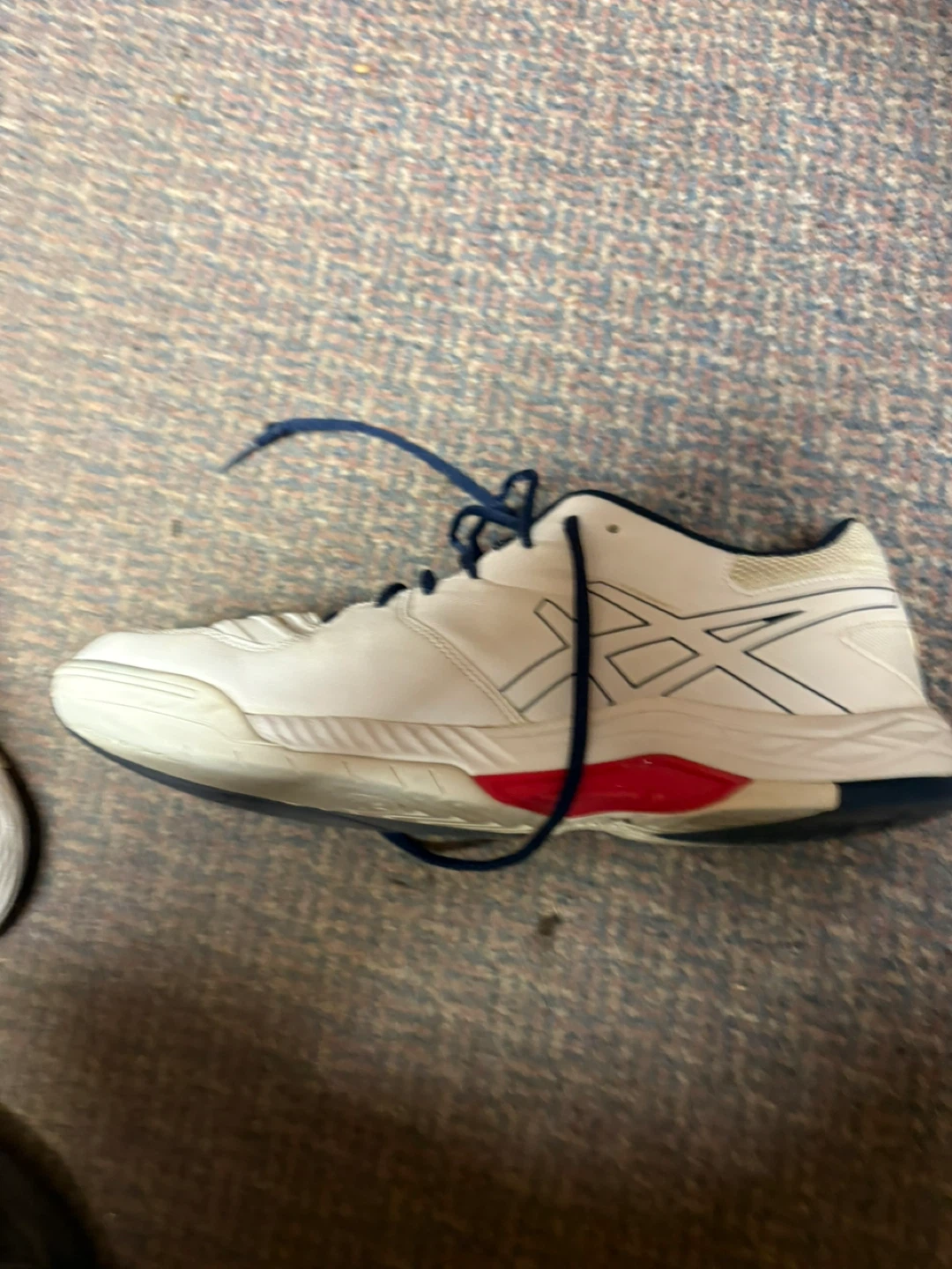 Asics Gel-Game Tennis Shoes - White/Blue size 10 - photo 3