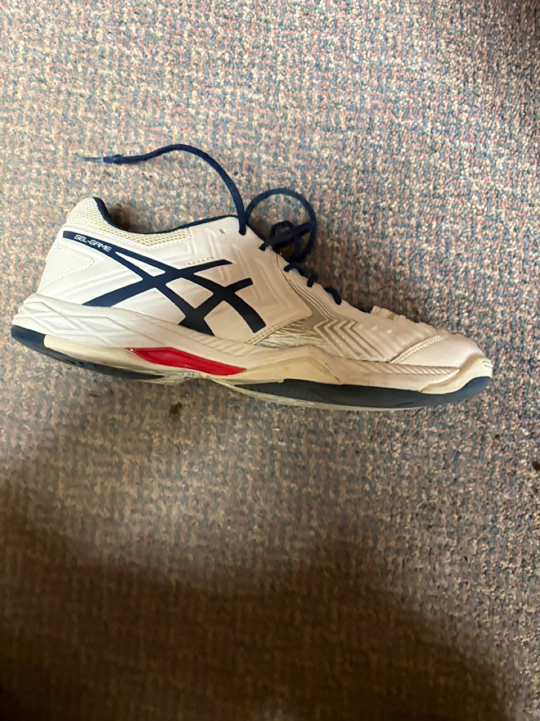 Asics Gel-Game Tennis Shoes - White/Blue size 10 - photo 4