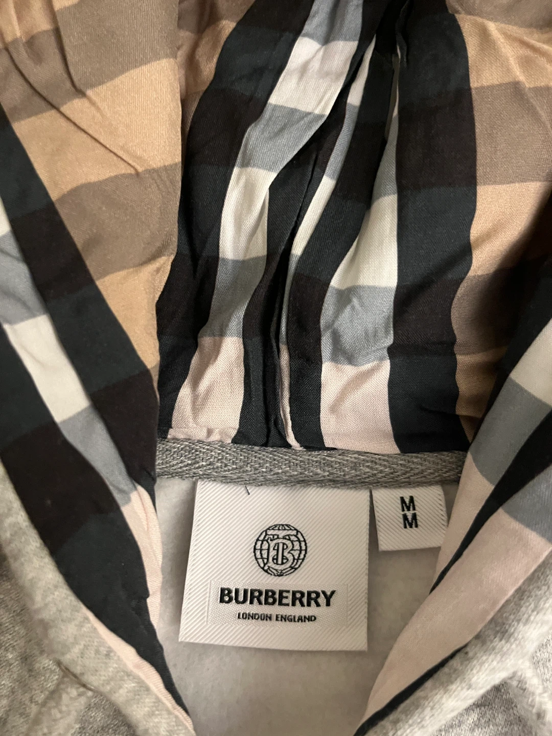 Burberry grey hoodie Medium - photo 4