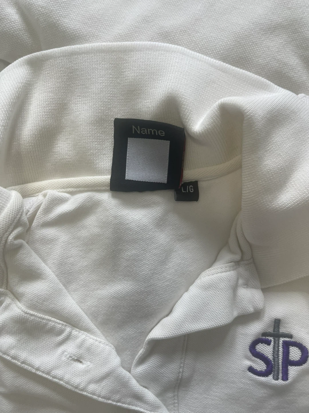 DGN Kilters White Polo Shirt & Black Shorts - Size L - photo 4