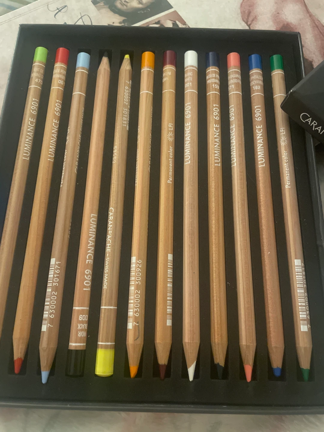 Caran d'Ache Luminance 6901 Colored Pencils - Set of 12 - photo 2