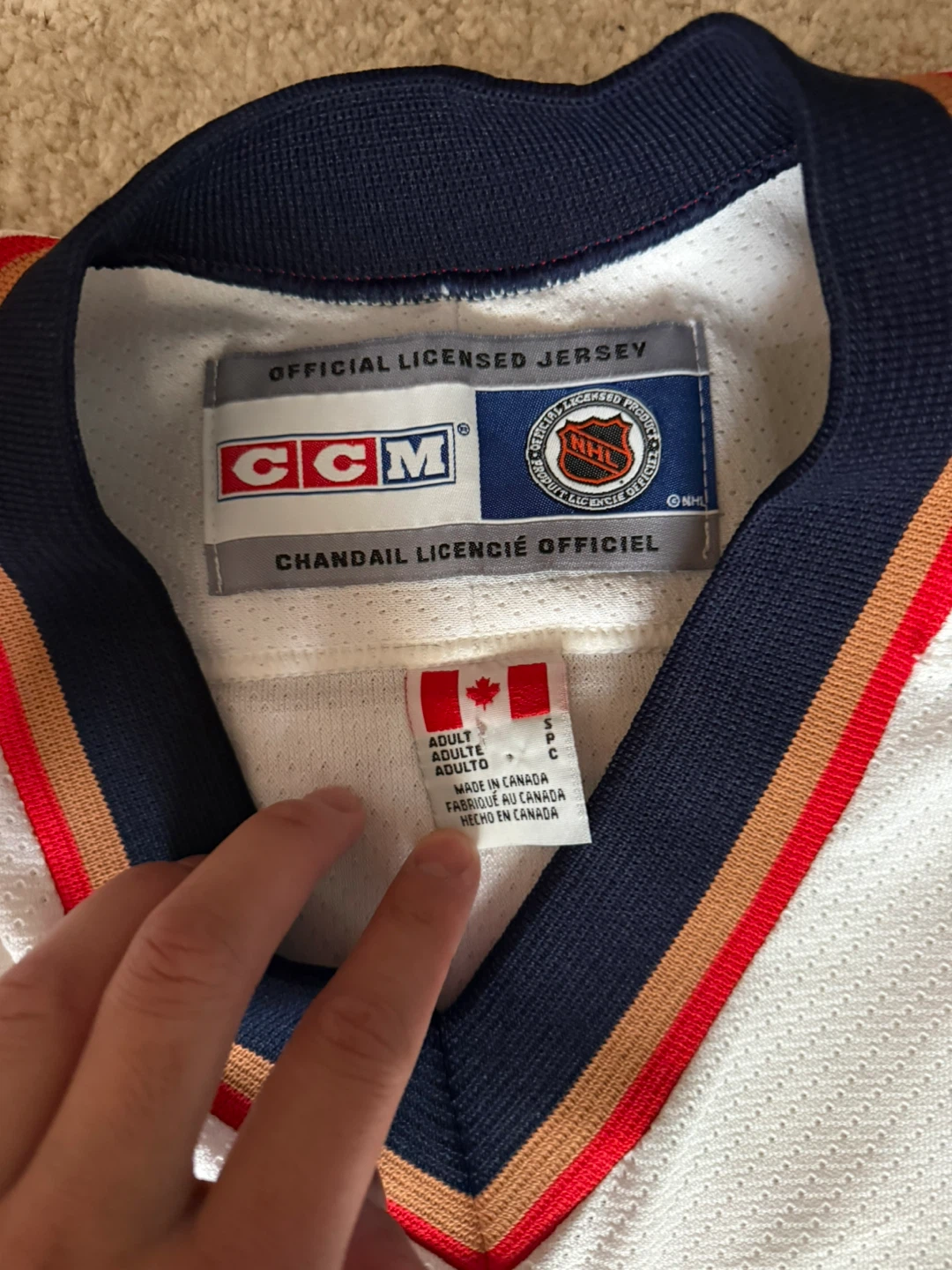 Ryan Smyth Vintage Edmonton Oilers CCM Jersey - photo 4