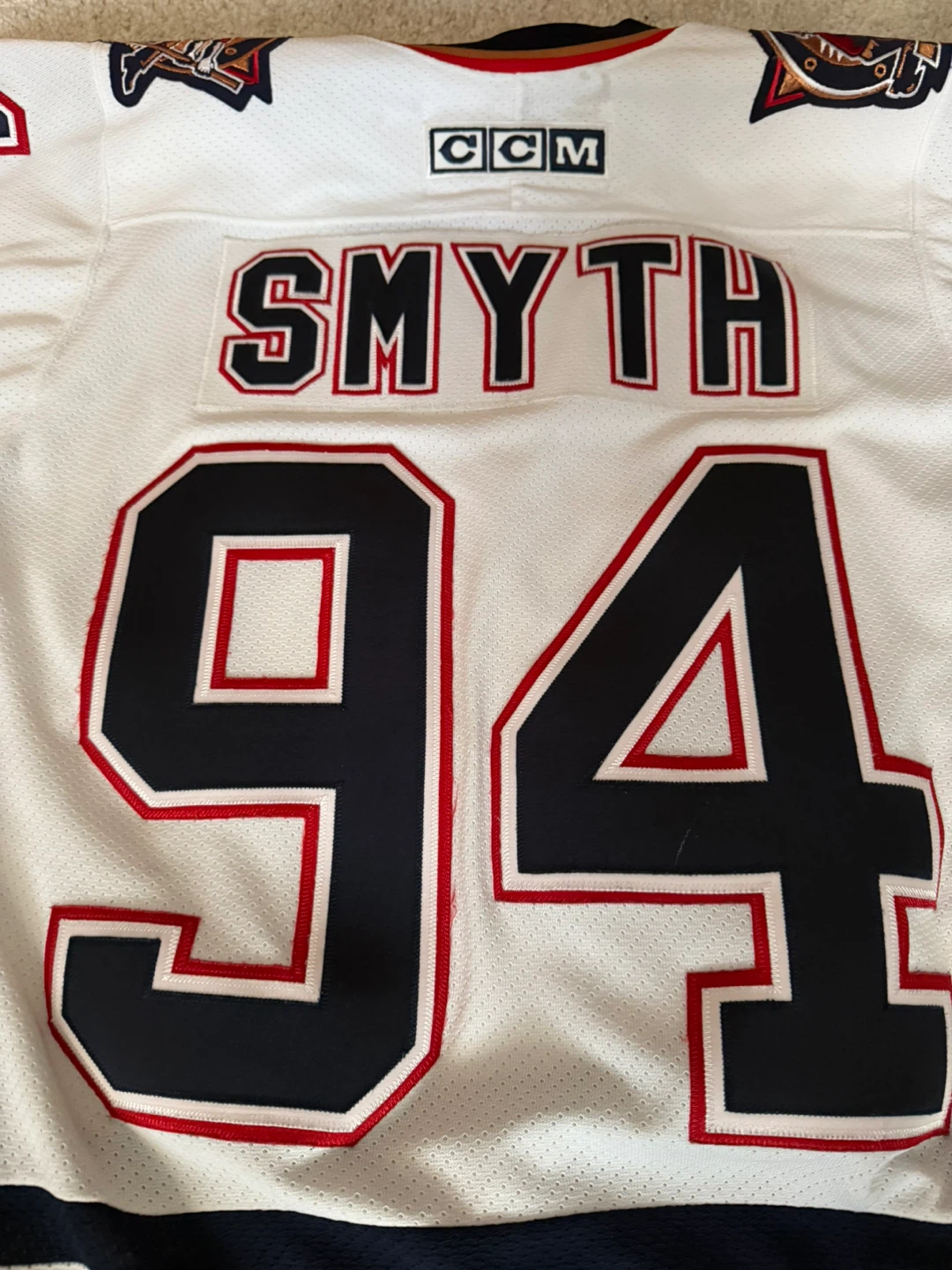 Ryan Smyth Vintage Edmonton Oilers CCM Jersey - photo 2