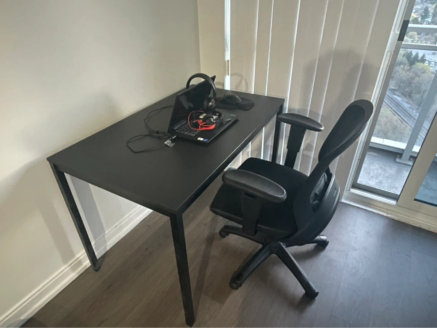 IKEA Computer/Laptop Table + Chair (Bundle)