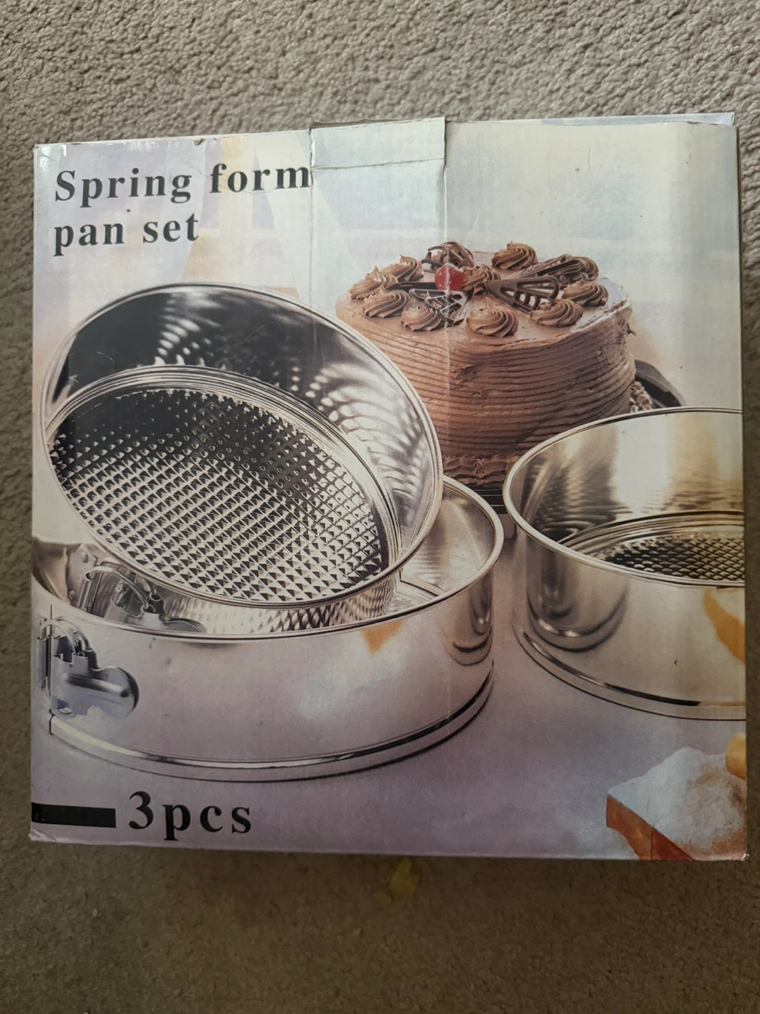 Spring Form Pan Set - 3 Pieces
